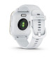 Venu Sq2 – Music Edition - Cream Gold Aluminium Bezel with White Case and Silicone Band - 010-02700-11 - Garmin